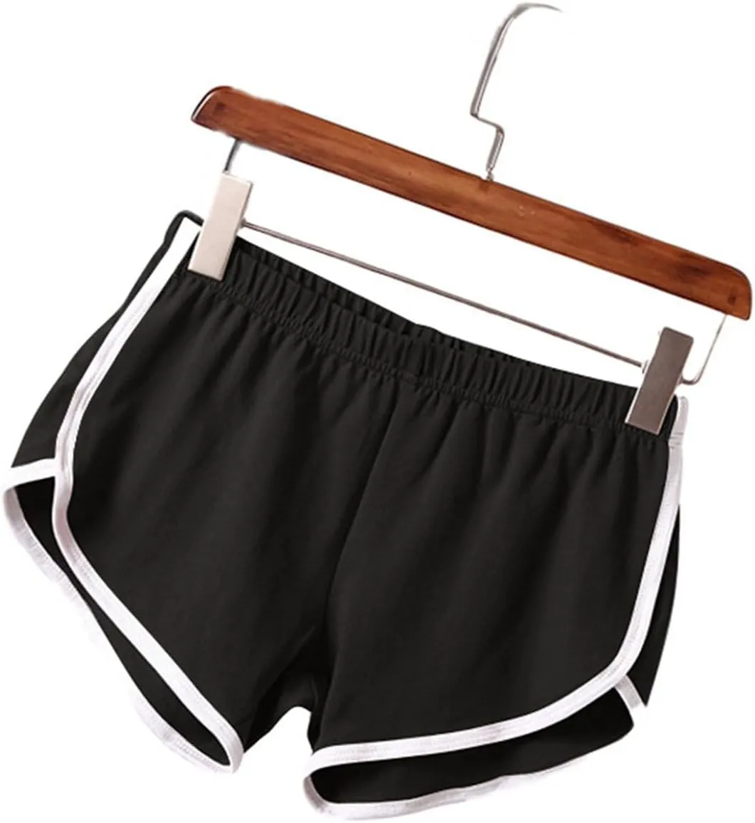 3 Pack Shorts for Women Summer Casual High Waisted Dolphin Workout Gym Running Athletic Sports Shorts Lounge
