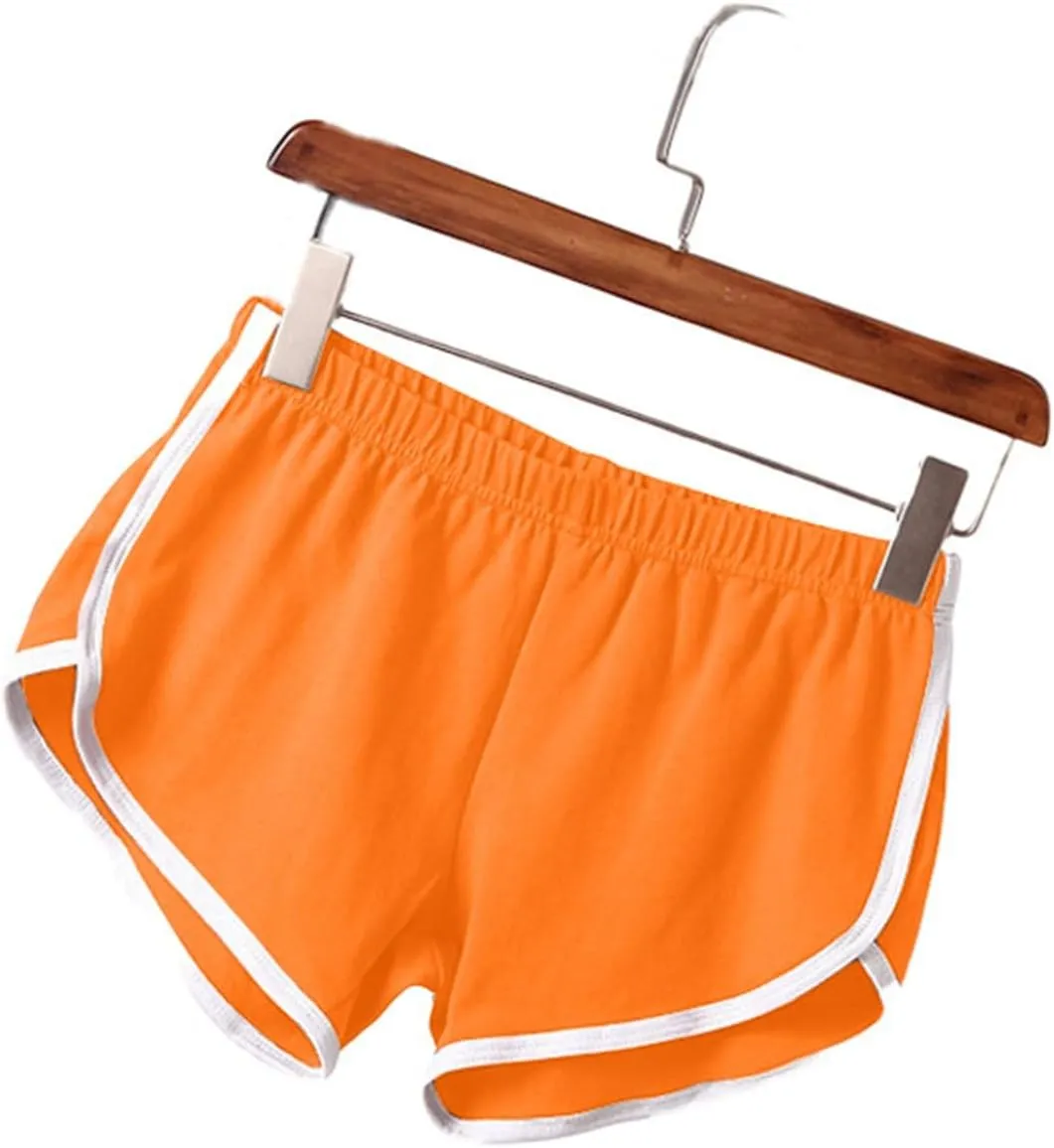 3 Pack Shorts for Women Summer Casual High Waisted Dolphin Workout Gym Running Athletic Sports Shorts Lounge