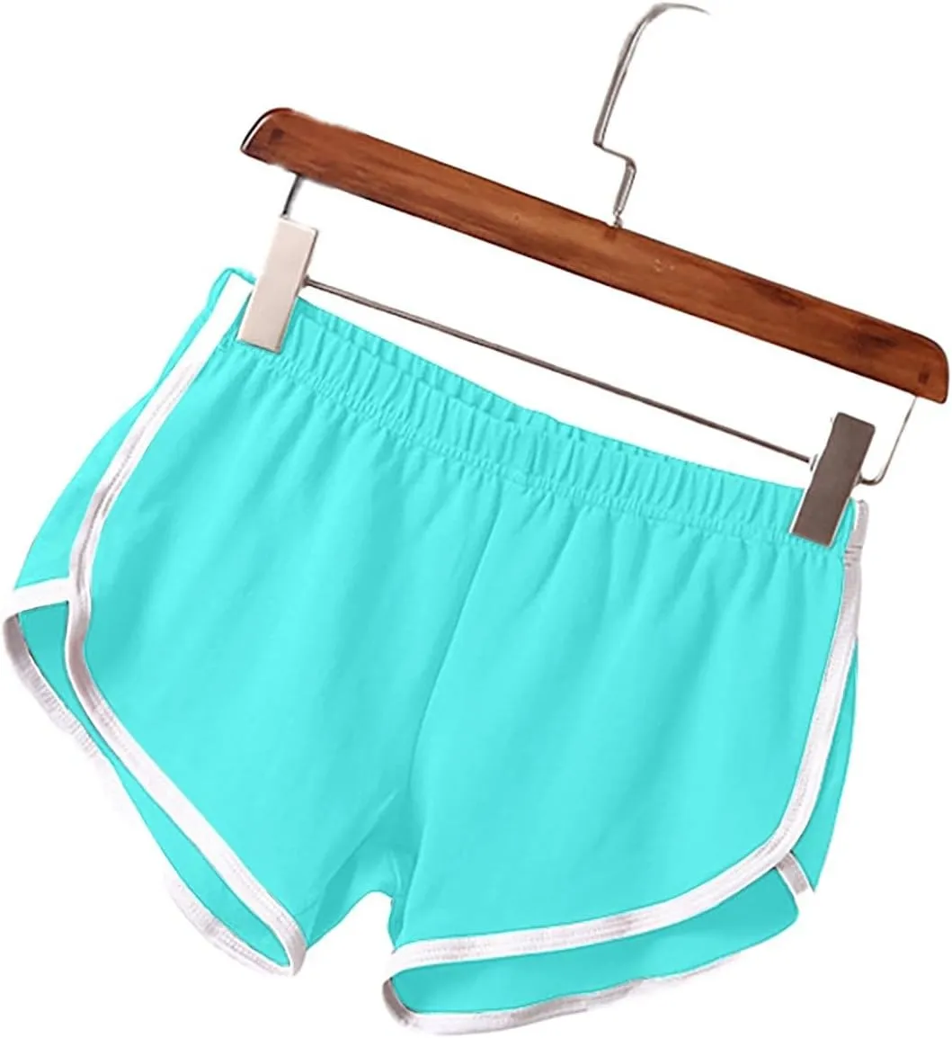 3 Pack Shorts for Women Summer Casual High Waisted Dolphin Workout Gym Running Athletic Sports Shorts Lounge