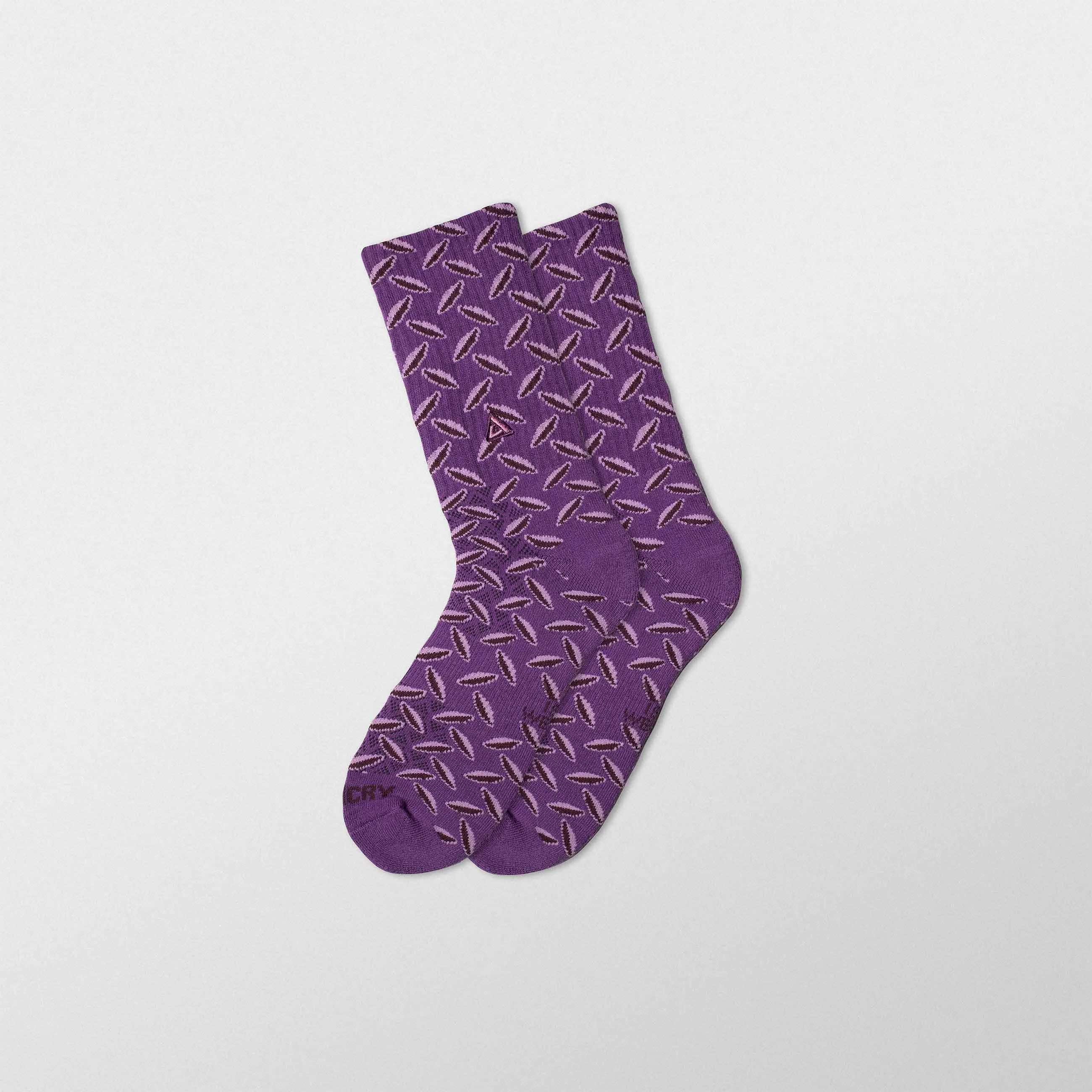 3D Diamond Plate - Purple