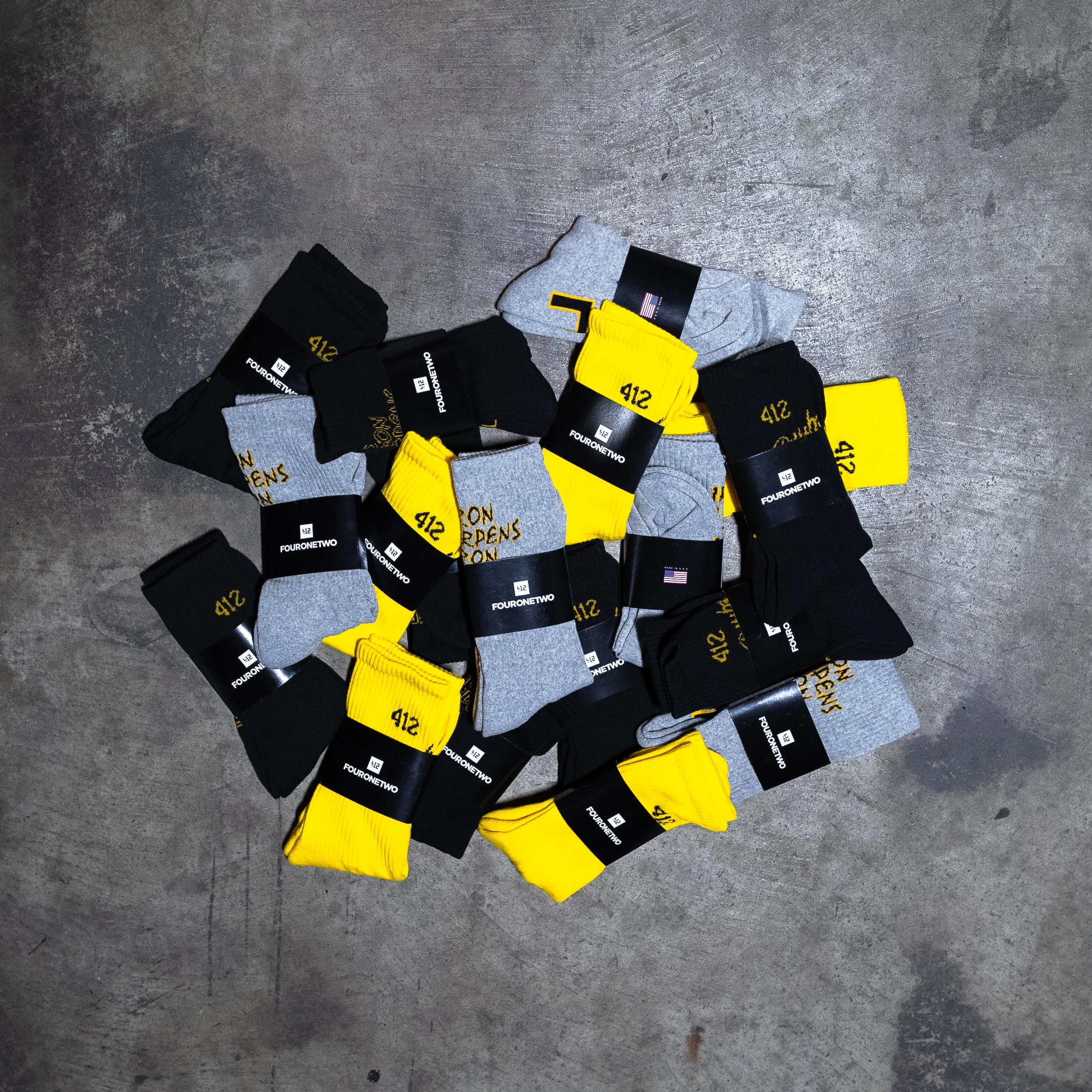 412® Diagonal Knit Sock