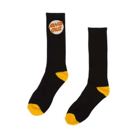 44641239 CRUZ SOCKS CREW APPAREL ACCESSORIES	BLACK W/GOLD