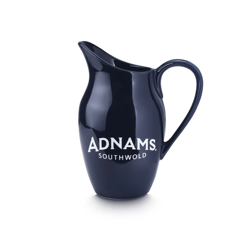 Adnams Stoneware Dark Blue Jug