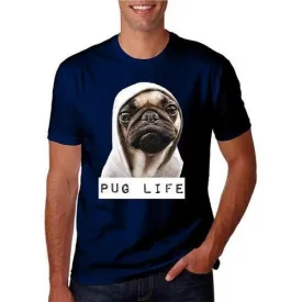 Adult Unisex Pug Life Funny Thug Life T-Shirt