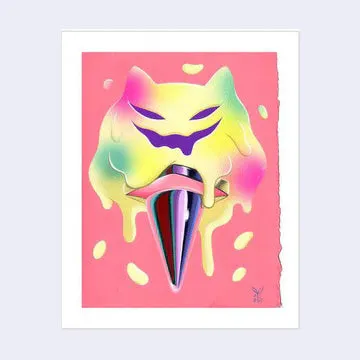 Allison Bamcat - "Sweet Creep" Art Print