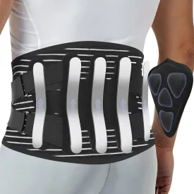 Back Brace for Lower Back Pain Relief with Bionic Support System,Lumbar Support Belt for Men Women,Breathable Mesh with 3D Lumbar Pad for Herniated Disc, Sciatica, Scoliosis(BlackL)