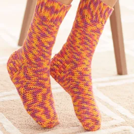 Bernat Basic Crochet Socks