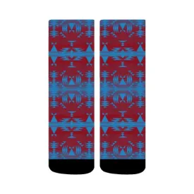 Between the Mountains Sierra Deep Lake Crew Socks