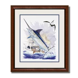 BOAT & BLUE 16X13 MINI FR