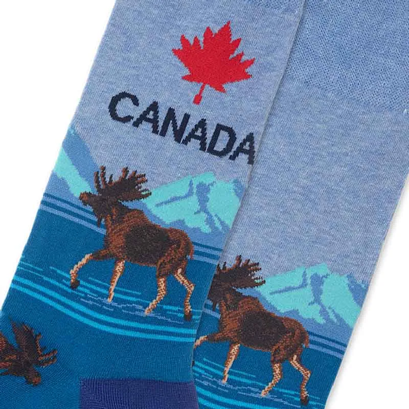 Canada Moose Socks for Him