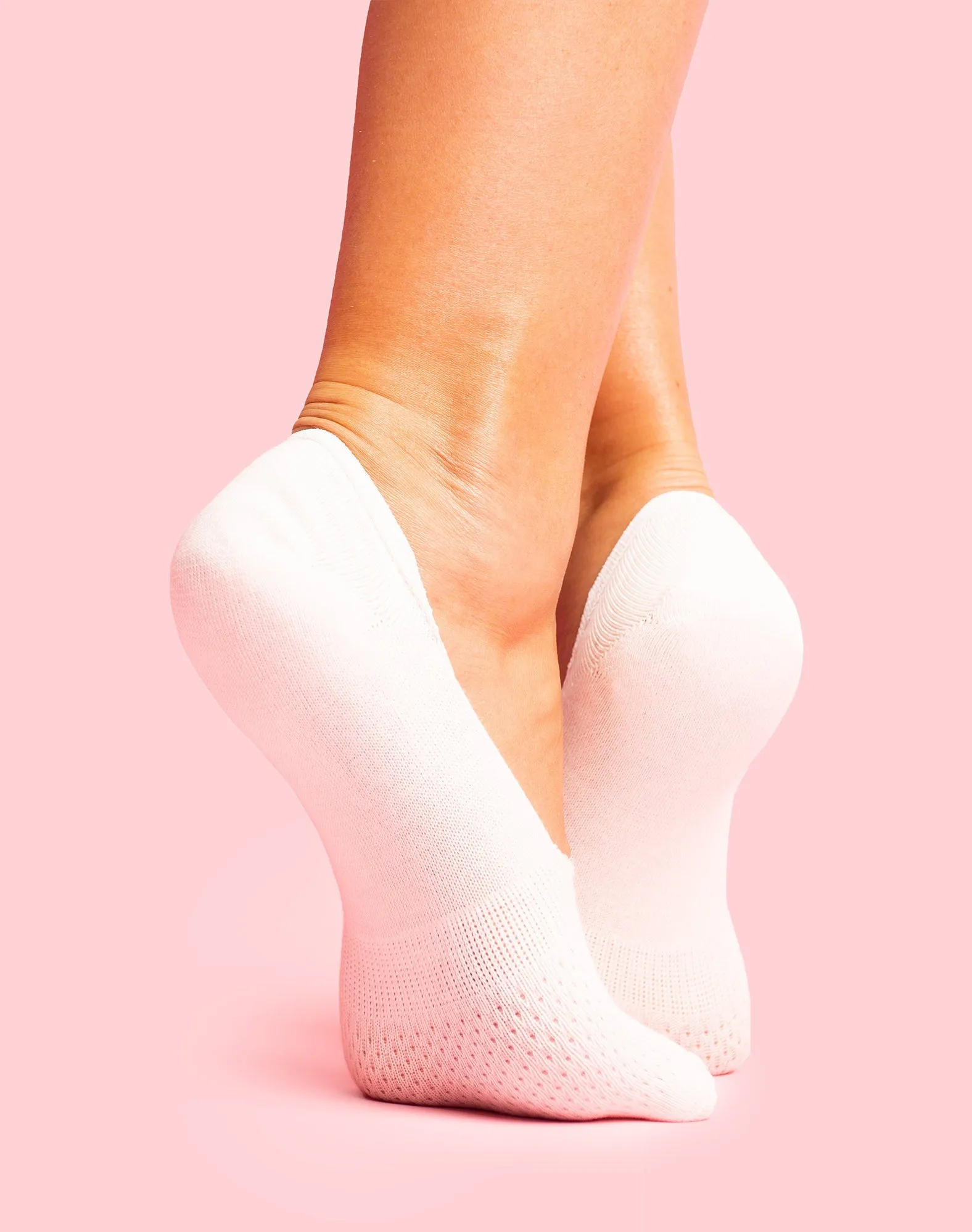 Can't See Me Sock - White 3 Pack