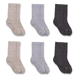 Carhartt SC0696J Boys' Lightweight Crew Sock 6 Pack