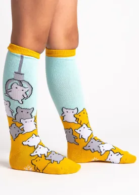 Cat Claw Kids' Knee Socks