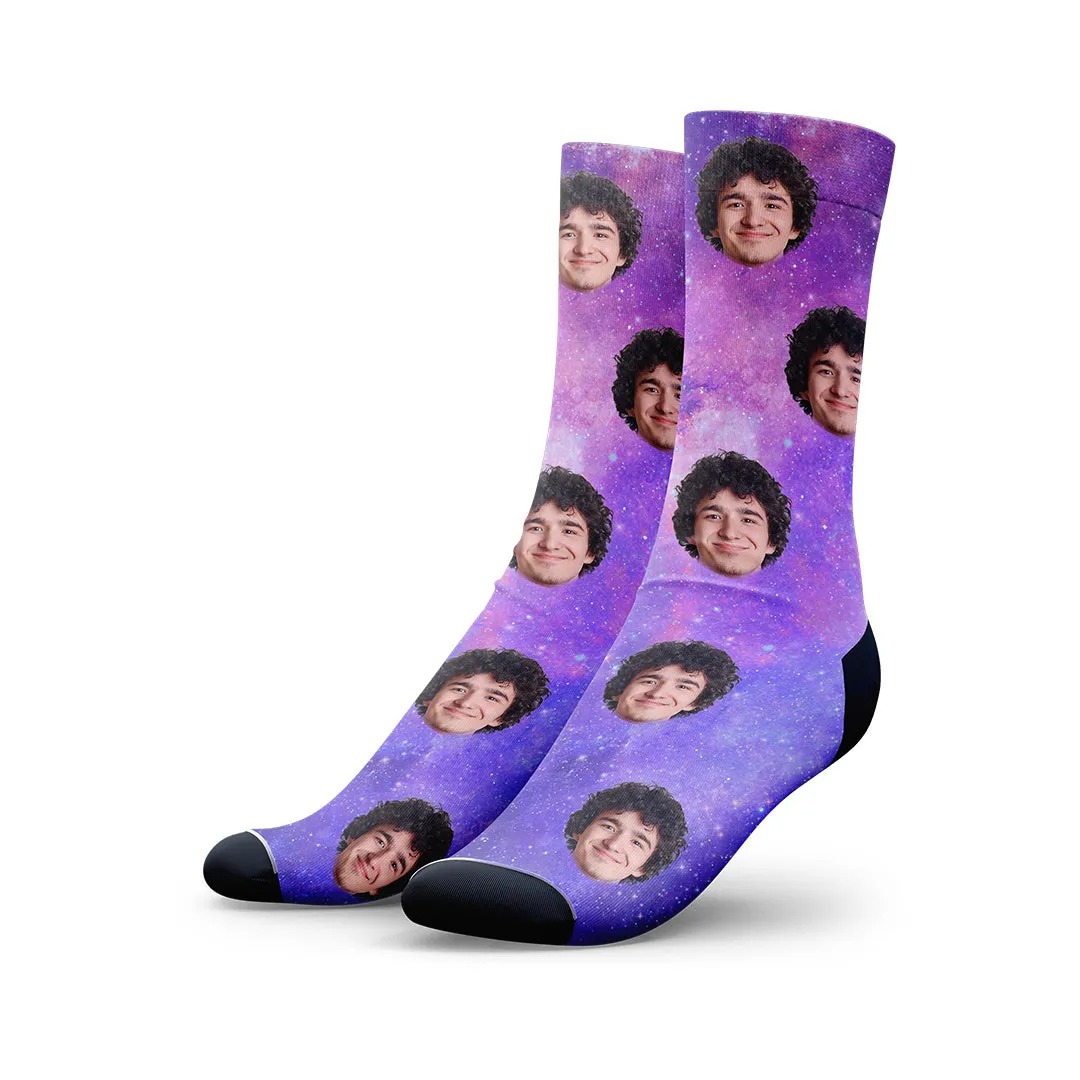 Custom Galaxy Socks