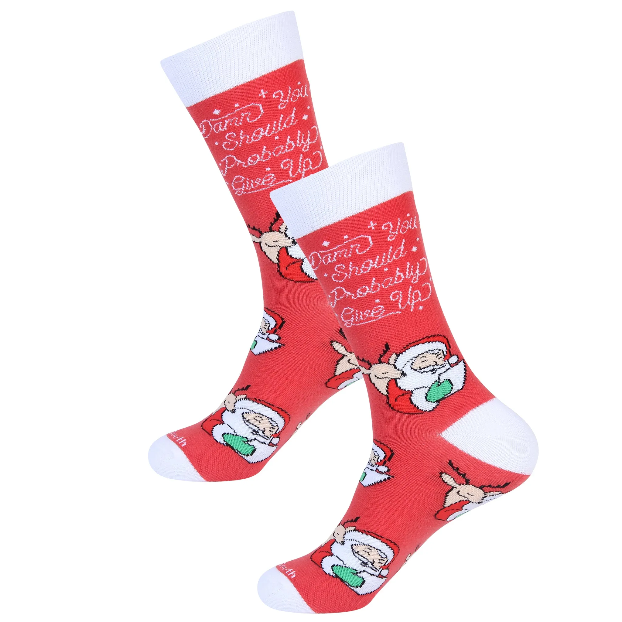Damn You Should Probably Give Up Socks