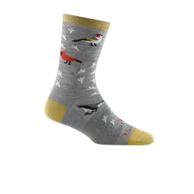 Darn Tough Twitterpated Lightweight Crew Sock (Women) - Gray