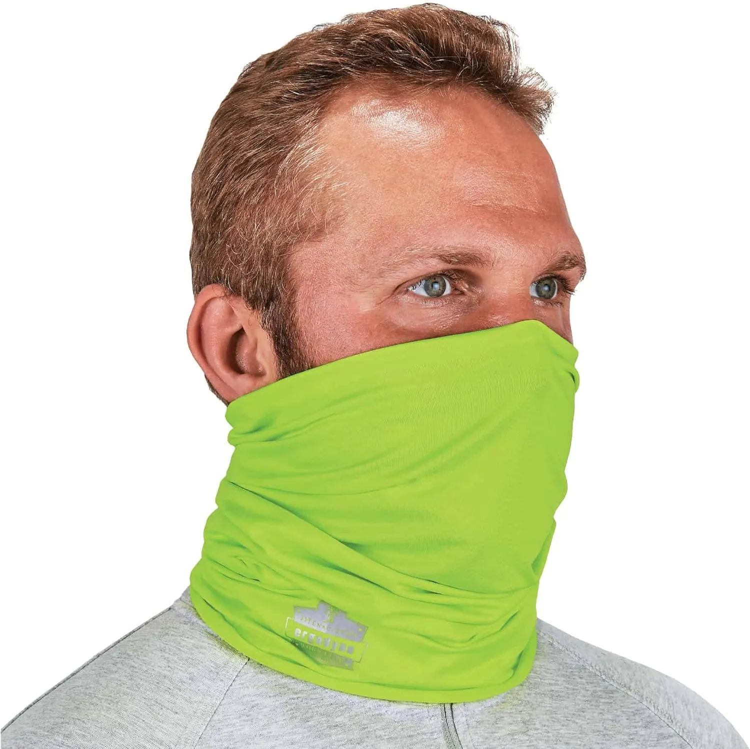 Ergodyne Chill-Its 6487 Cooling Neck Gaiter, Multiple Ways to Wear Headband or Face Mask