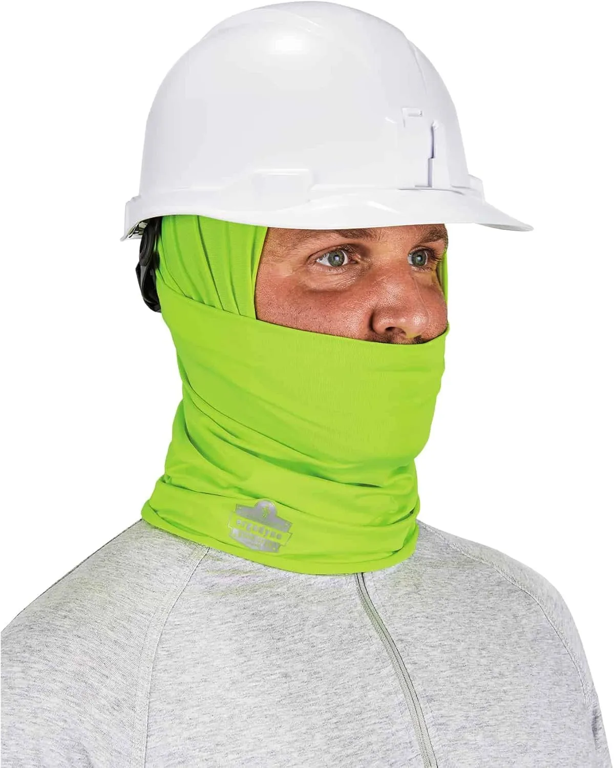 Ergodyne Chill-Its 6487 Cooling Neck Gaiter, Multiple Ways to Wear Headband or Face Mask