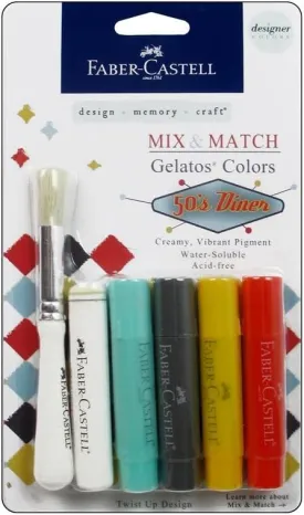 Faber-Castell Mix & Match Gelatos Colors Set