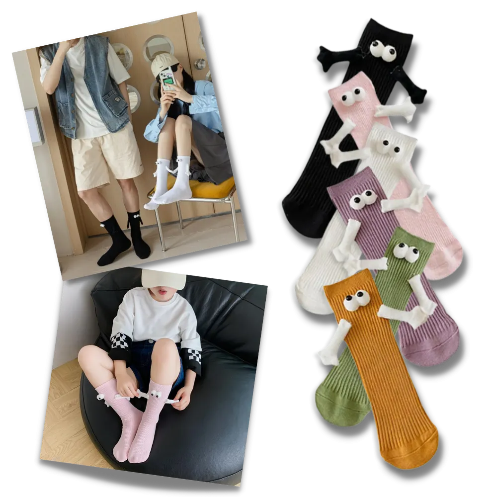 Funny Magnetic Hands Socks