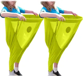 Granny Pants Yard GameSet - 2pcs Freaky Pants Game with 4 Bouncy Balls & 2 Marker Cones,Fun and Engaging Yard Game for All Ages,Outdoor Recreational Games,Group Ball Activity
