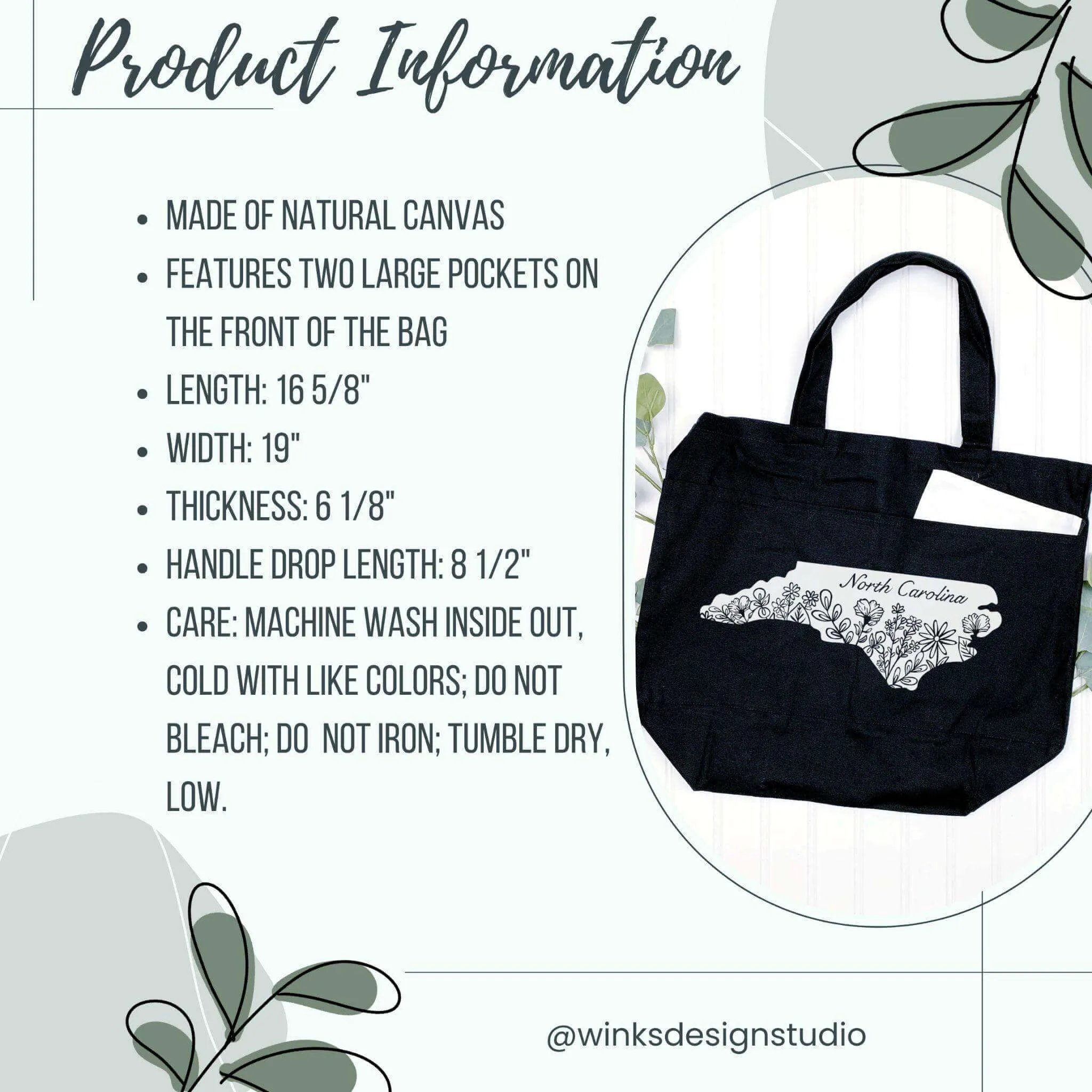 GWEE Tote with Pockets