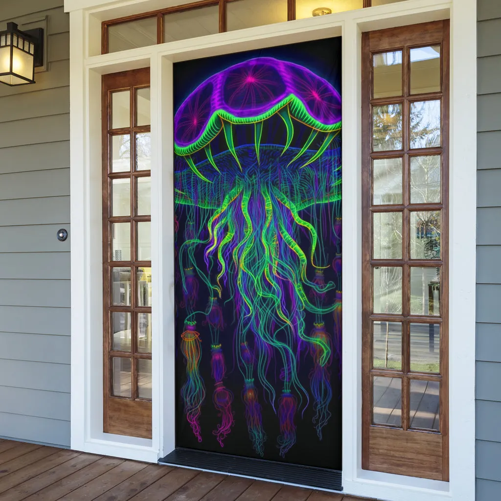 JELLYFISHBRELLA DOOR SOCK | ACIDMATH AI