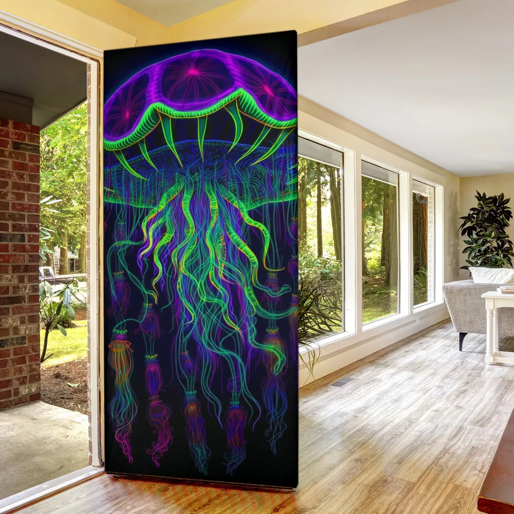 JELLYFISHBRELLA DOOR SOCK | ACIDMATH AI