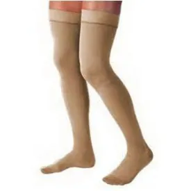Jobst For Men,Thigh,15-20mm,Ribbed,Large,Khaki