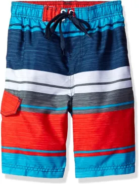 Kanu Surf Line Up Boys Swim Trunks with UPF 50  Sun Protection - Quick Dry Boys Swimsuit