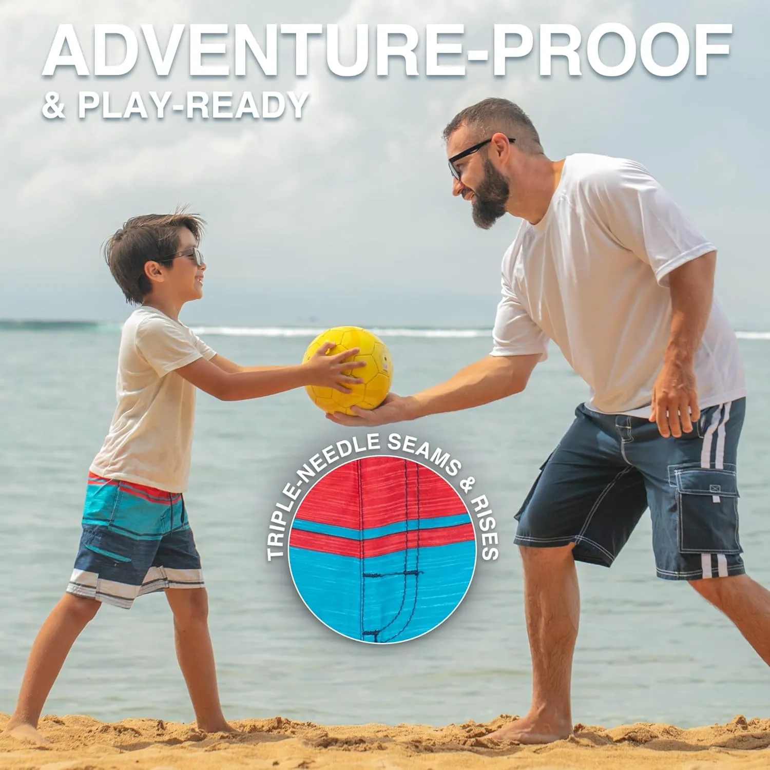 Kanu Surf Line Up Boys Swim Trunks with UPF 50  Sun Protection - Quick Dry Boys Swimsuit