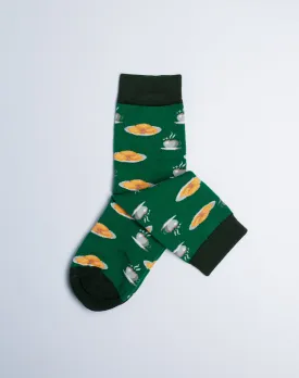 Kids Beignet & Cocoa Crew Socks