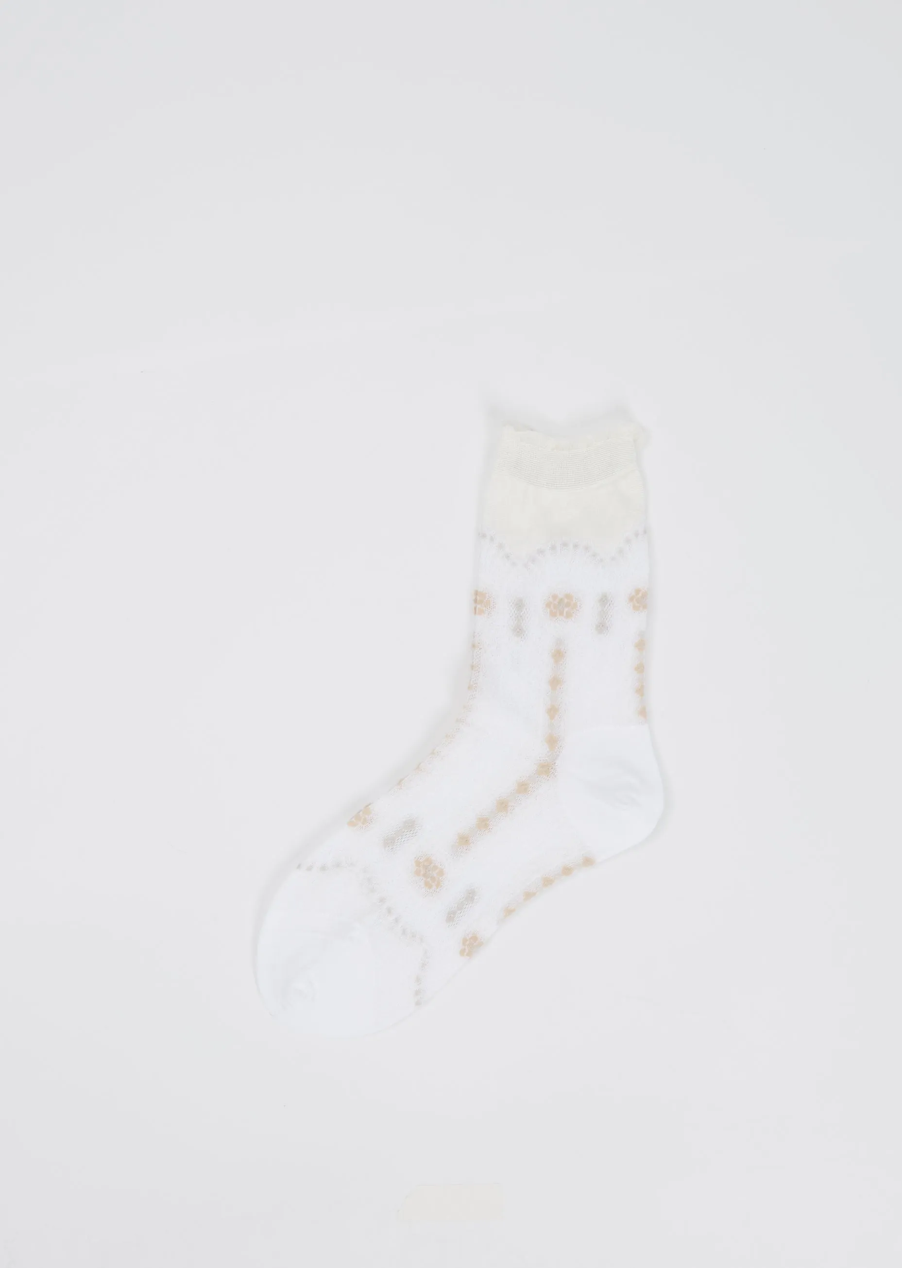 Lace Fun Socks — White