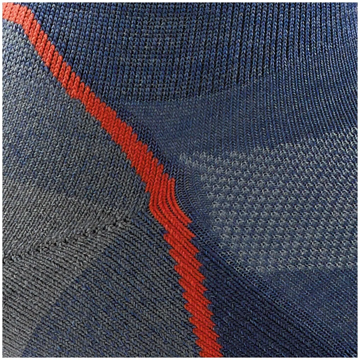 Lightweight socks with cushion Darn Tough Hiker 1/4, denim