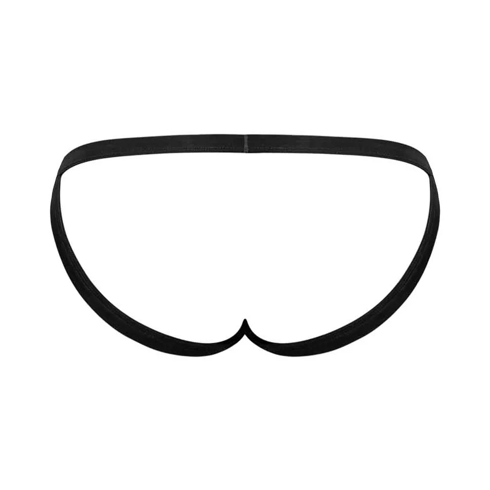 Male Power Hoser Hose Jock Black Sm