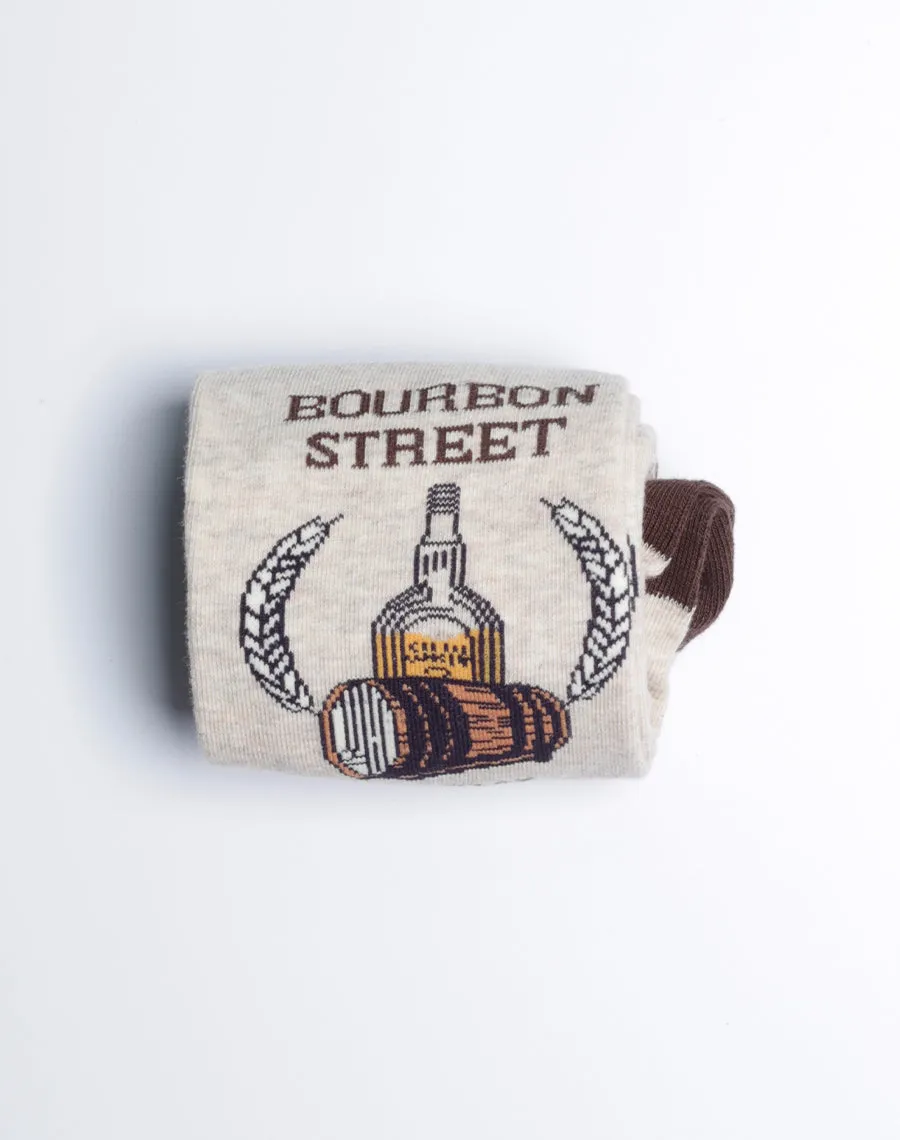 Men's Bourbon Street New Orleans Crew Socks