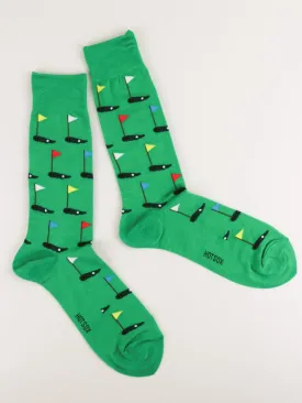 Men's Putting Green Socks