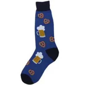 Men's Sock - Beer & Pretzels socks - 6865m