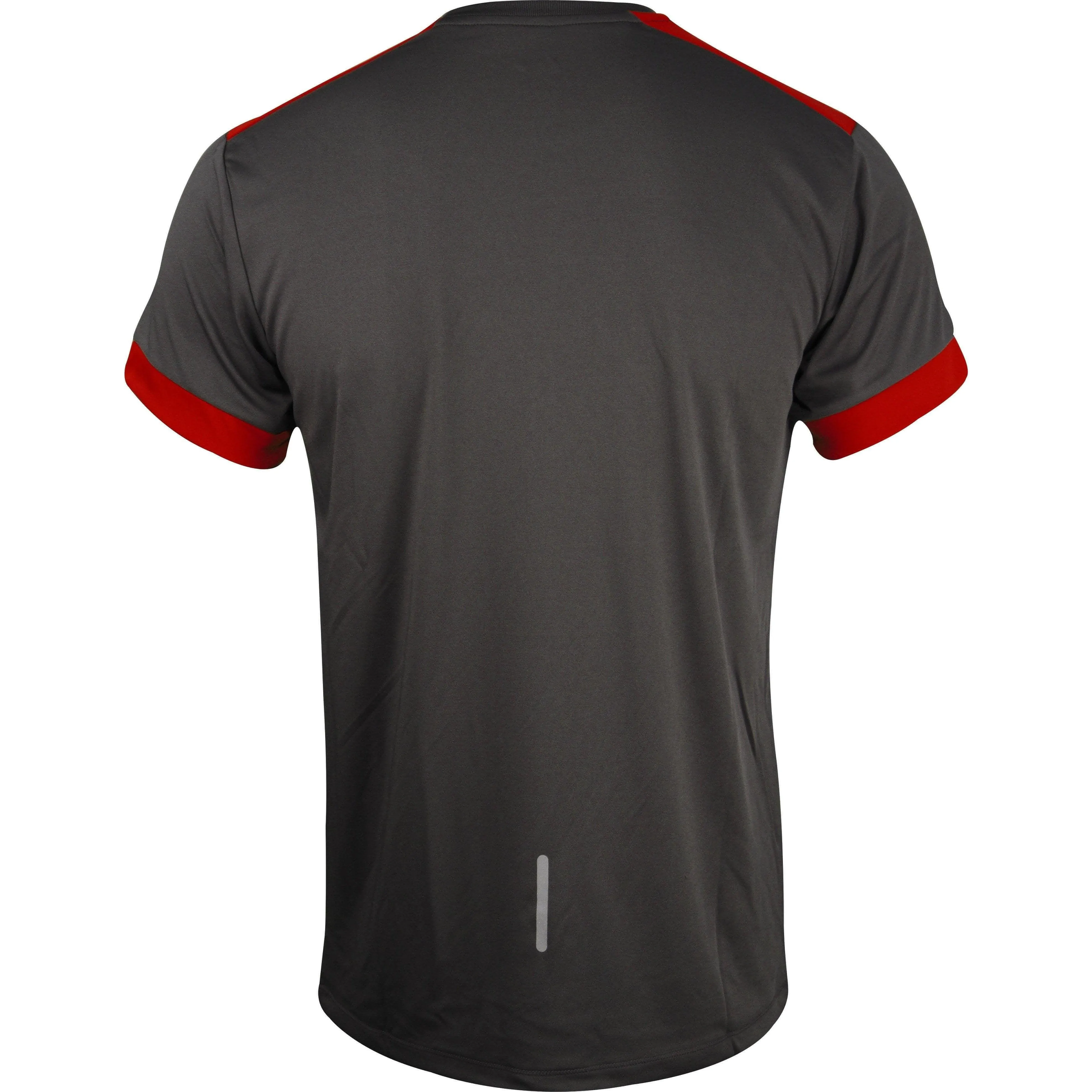 More Mile Action Short Sleeve Mens Running Top - Grey