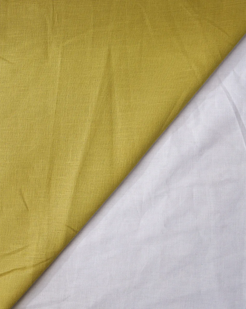 MUSTARD PLAIN LINEN SHIRTING FABRIC