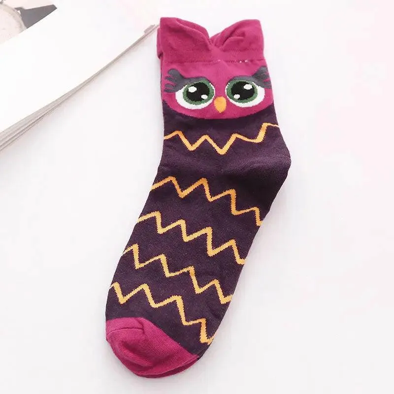 New Style Owl Socks