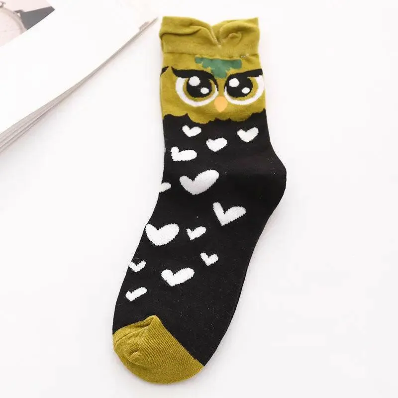 New Style Owl Socks