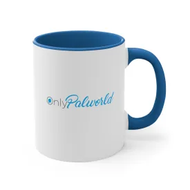 OnlyPalworld Accent Coffee Mug, 11oz Palworld Cups Cup Mugs Onlyfans Inspired Funny Humor Humour Joke Pun Comedy Game Gift Gifts For Gamer Birthday Christmas Valentine's