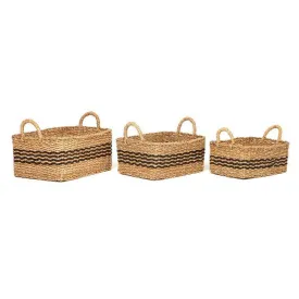 Palash Large Rectangular Seagrass Storage Basket