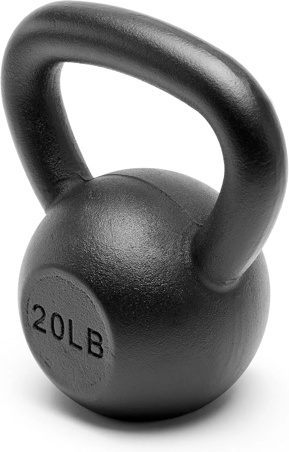 Premium Powder Coated Solid Cast Iron Kettlebell Weights 5, 10, 15, 20, 25, 30, 35, 40, 45 lbs