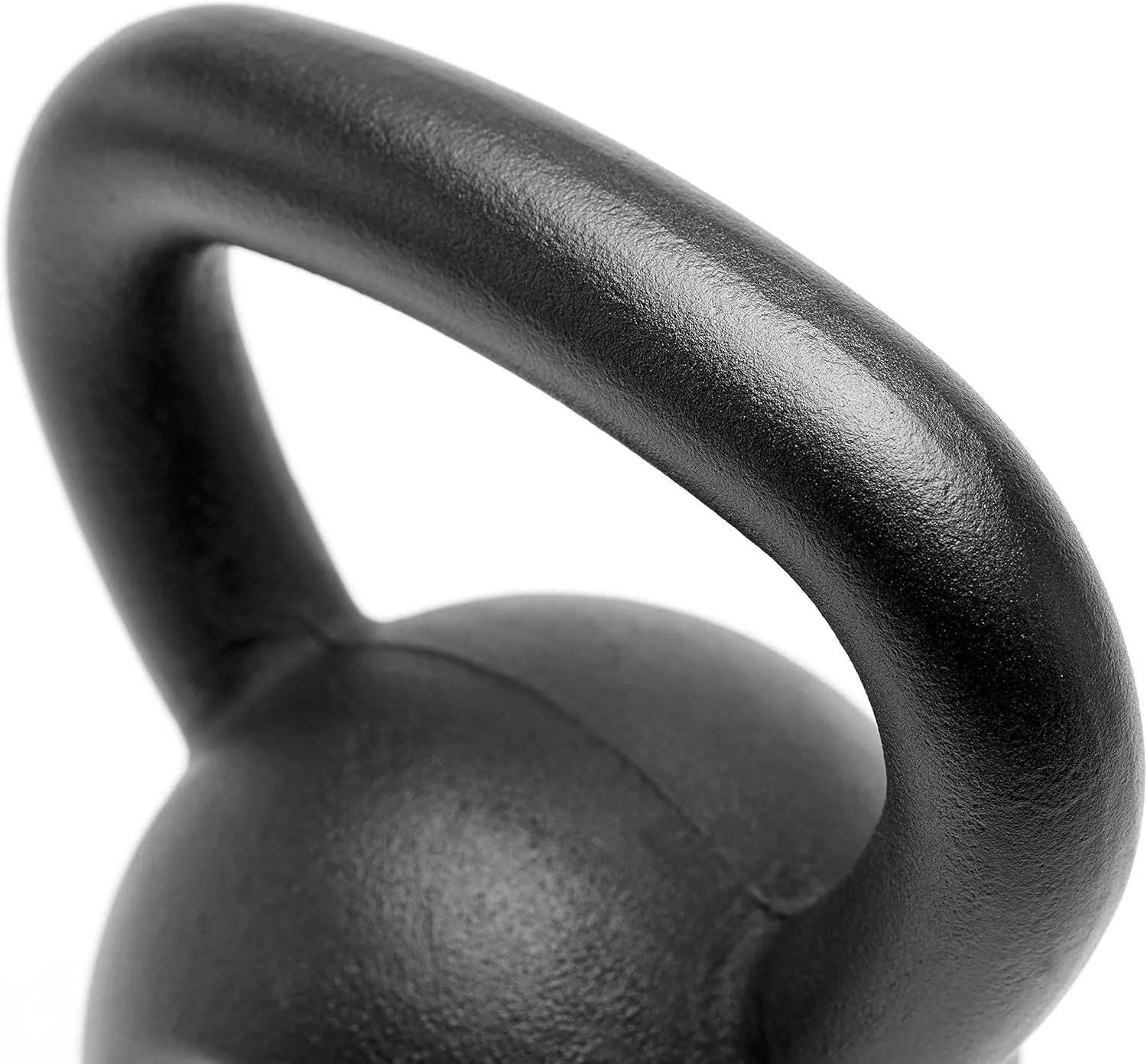 Premium Powder Coated Solid Cast Iron Kettlebell Weights 5, 10, 15, 20, 25, 30, 35, 40, 45 lbs
