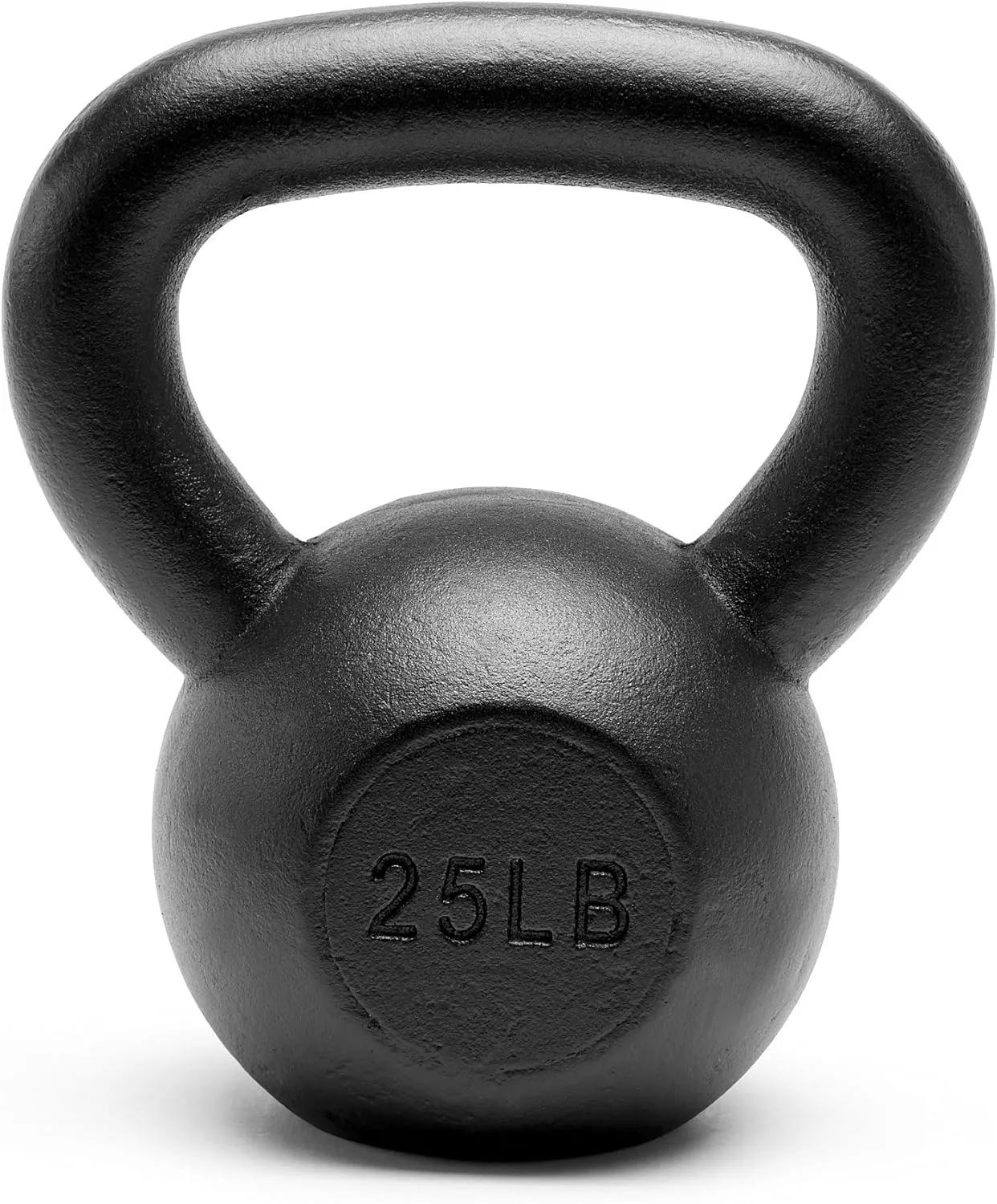Premium Powder Coated Solid Cast Iron Kettlebell Weights 5, 10, 15, 20, 25, 30, 35, 40, 45 lbs