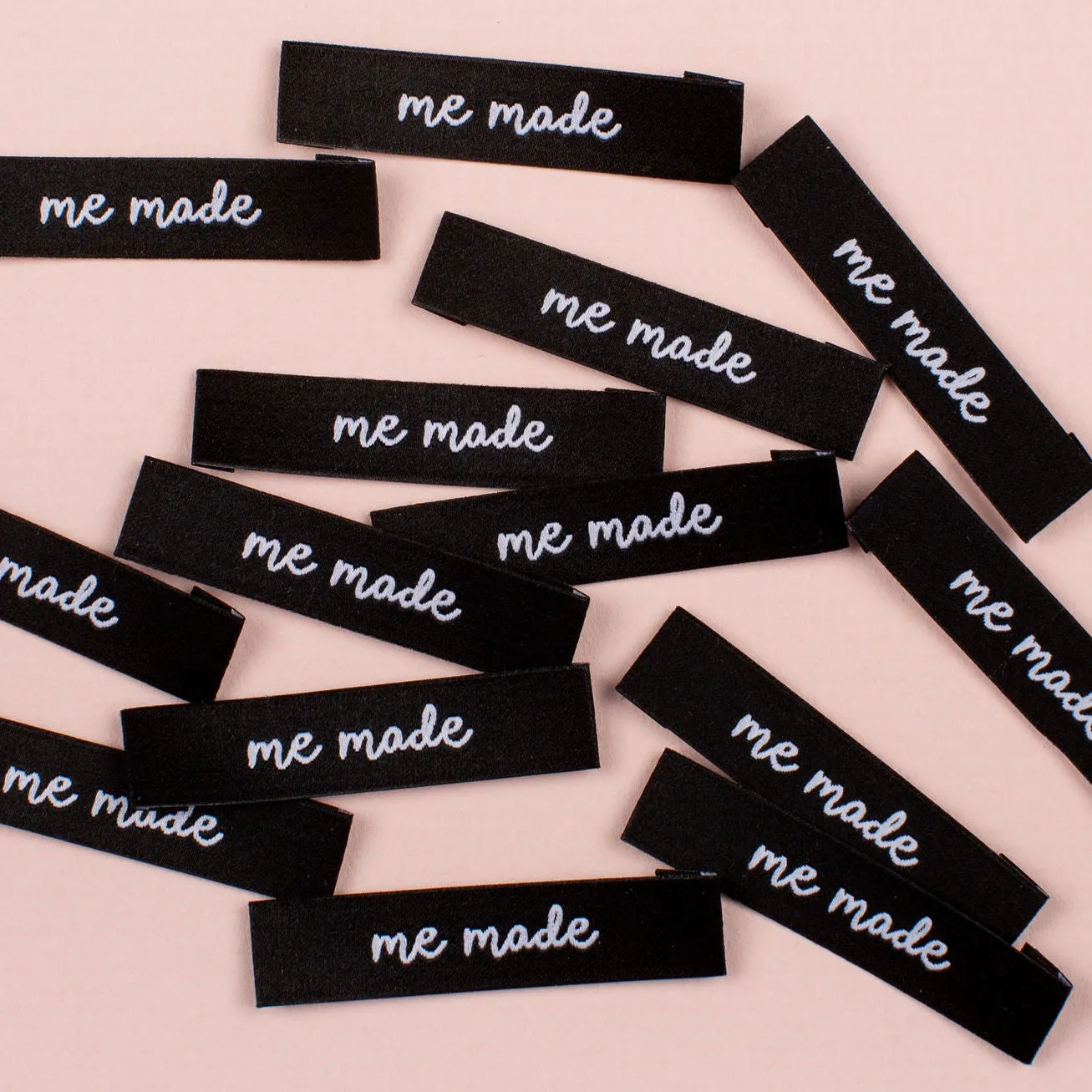 "ME MADE" Woven Labels | Pack of 10 | Kylie And The Machine