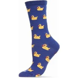 Rubber Ducks Bamboo Crew Socks