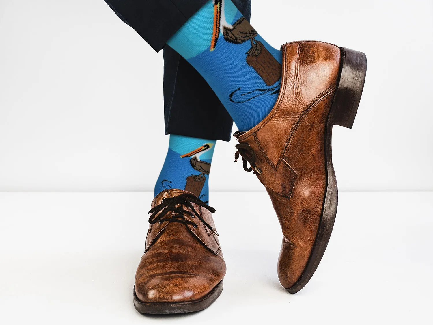 Sick Socks – Pelican & Fish - Exotic Animal Casual Socks